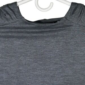 Gaiam Mens Long Sleeve‎ Hooded Performance Shirt XL Heather Gray Athletic